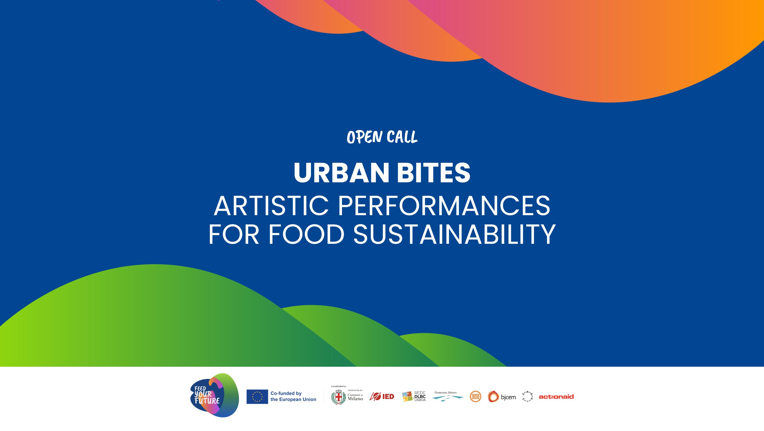 Open Call: Urban Bites – Artistic Performances for Food Sustainability