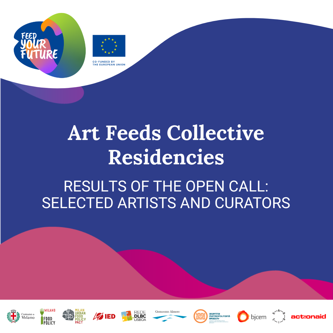 Results of the Art Feeds Collective Residencies Open Call:15 Artists and 5 curators selected